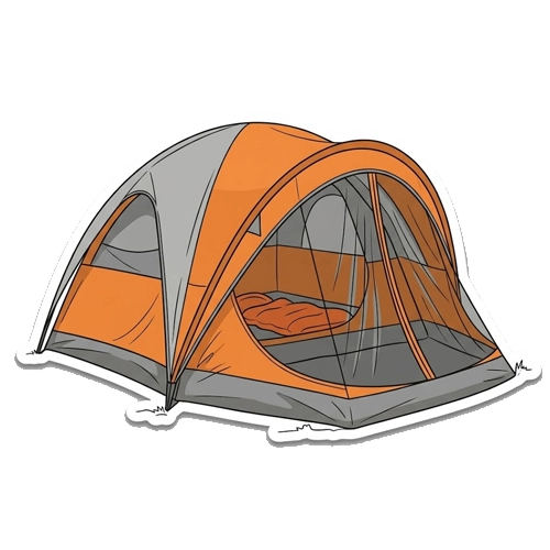 Tent camping